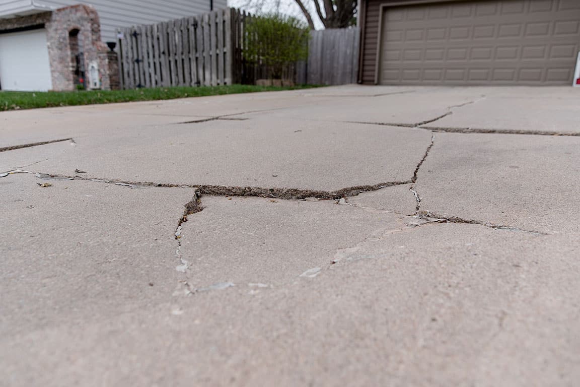 Visual Reference: Professional Concrete Driveway Repair Services