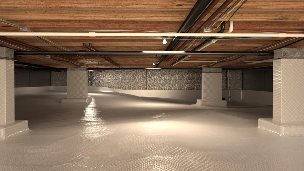 Crawl Space Encapsulation