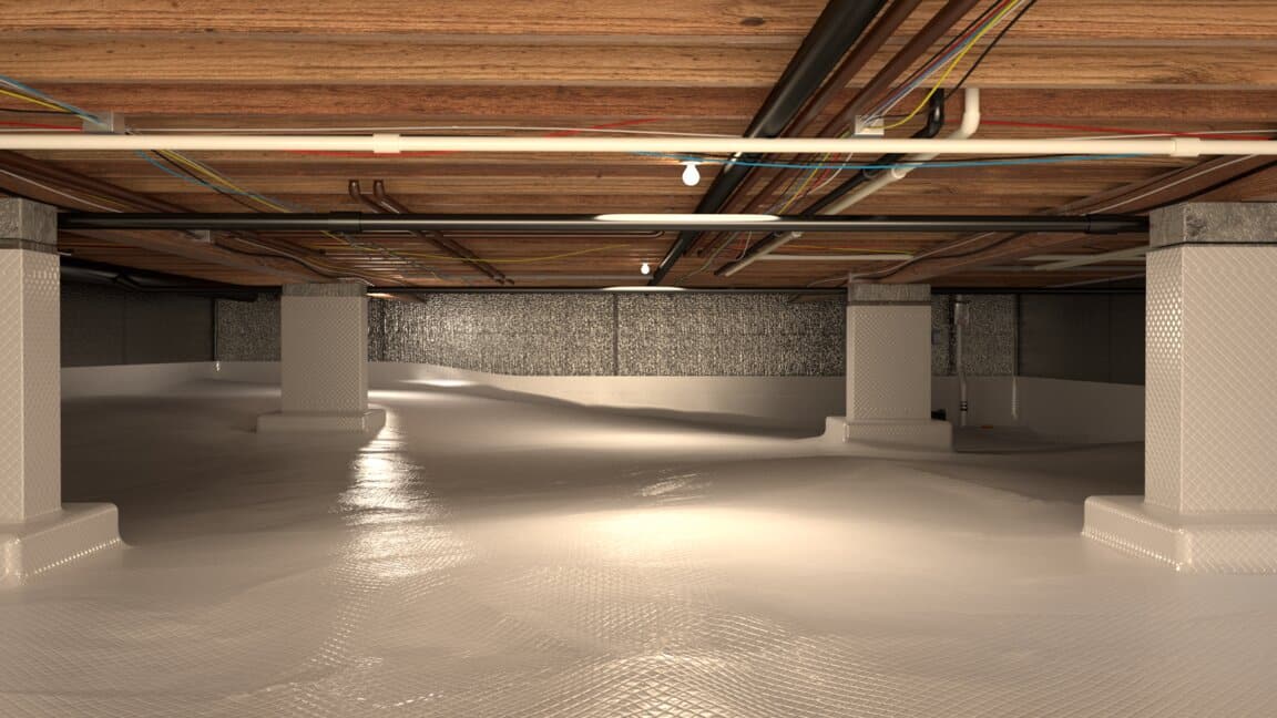 Crawl Space Encapsulation