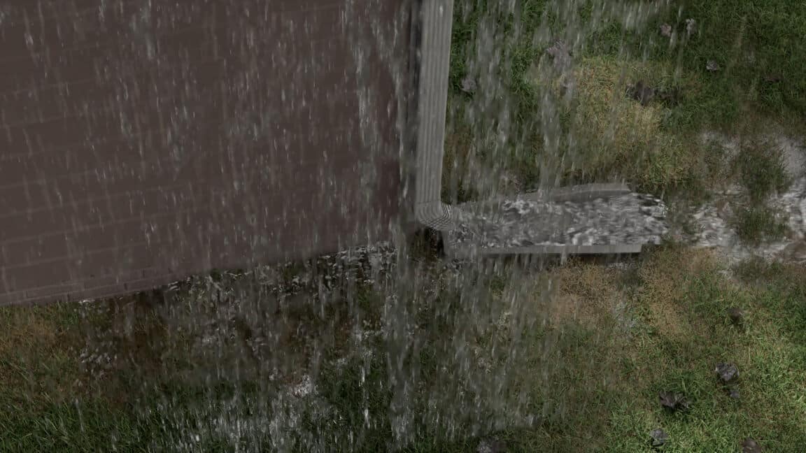 heavy rainfall