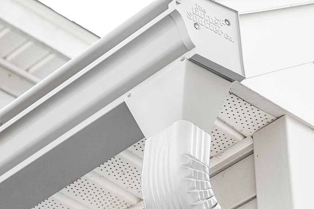 Photo of a gutter
